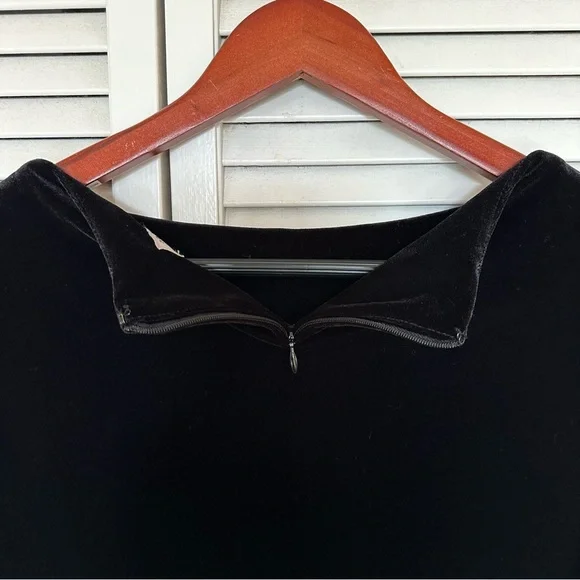 Andrea Polizzi for Rex Lester Black Midi Dress Minimalist Size M - Picture 5 of 6